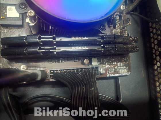 Gaming Desktop PC with monitor